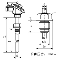 WRNN-331，WRNN-230，WRNN-431，WZP-230NM耐磨熱電偶